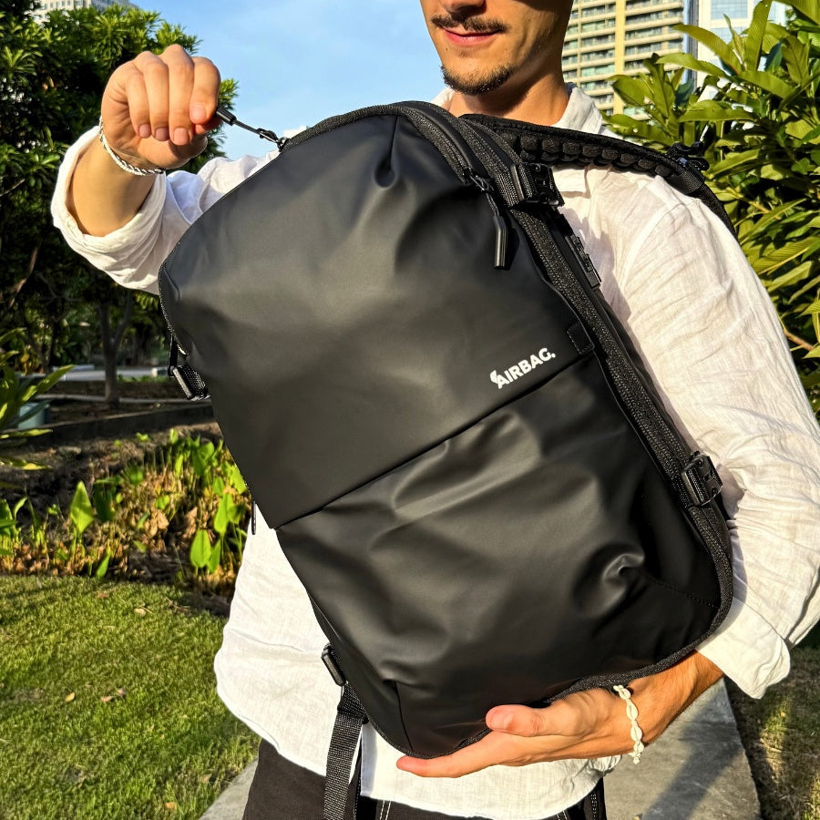 AIRBAG ORIGINAL - MOCHILA DE VIAGEM AZUL MARINHO