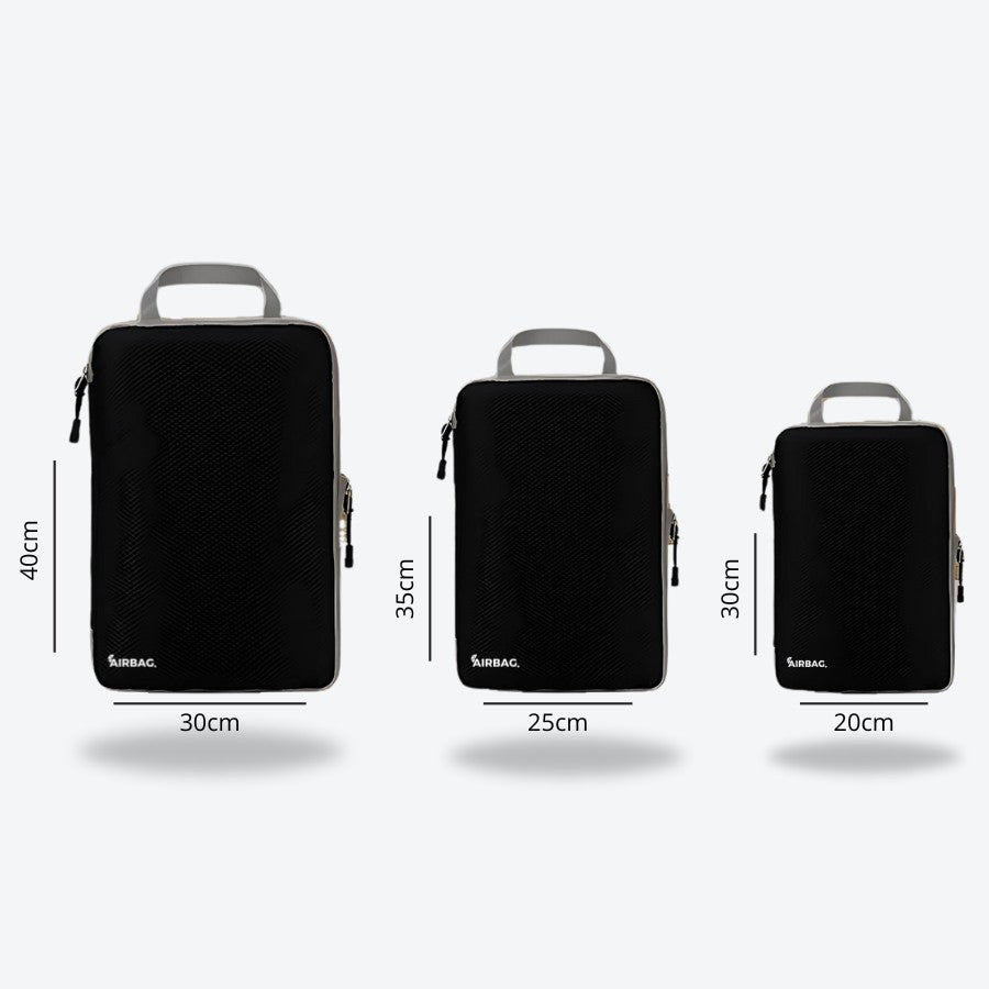 Cubos Organizadores de Viagem - 3 Unidades de Cubos para Embalagem